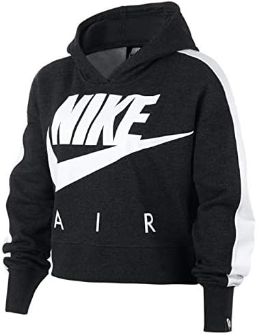 Amazon ナイキ Nike Air Crop Hoodie ガールズ 子供 パーカー トレーナー 130cm 8 10才相当 Us S 並行輸入品 トレーナー パーカー 通販