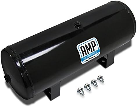 (Basic) 2 1/2 Gallon Air Tank Black Steel