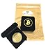 Bitcoin Commemorative Coin with Showcase Box and Plastic Round Display Case Set | Cryptocurrency Coin for HODL Fans | BTC Novelty Physical Token Coins are a Good Present Ideas for Office Desk Decor