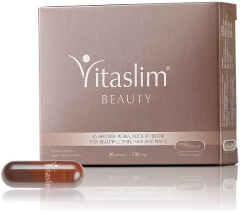 Vitaslim BEAUTY 20 Capsules Fight Hair loss Beautiful Nails Skin and Hair Natural Product