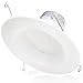 Sunco Lighting 8 PACK - 13W 5/6inch Dimmable LED Retrofit Recessed Lighting Fixture (=75W) 4000K Cool White Energy Star, UL, LED Ceiling Light - 965 Lumens Recessed LED Downlight