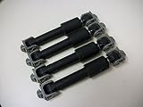 New 4 Pack of 8182812 Whirlpool Shock Absorbers P/N W10015830 W10163171 W10822553 8182812 PS11723173 by Icetech - 1 Year Warranty
