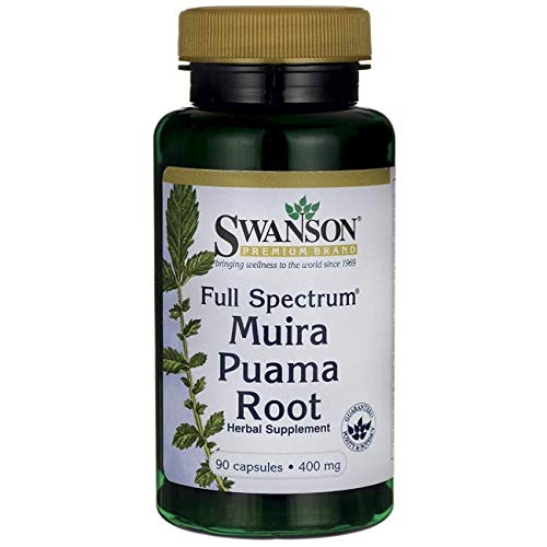 Swanson Muira Puama Root Sexual Health Virility Libido Boost Support Men