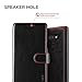 VRS DESIGN Note 9 Case, [Black] 3 Cards PU Leather Wallet [Layered Dandy] Phone Case Flip Folio Wallet Cover for Galaxy Note 9 (2018)