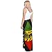 Silly yogi Jah lion rasta sarong wrap/beach cover up