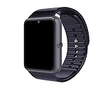 Amazingforless GT08 Bluetooth Touch Screen Smart Wrist Watch Phone with Camera - Black