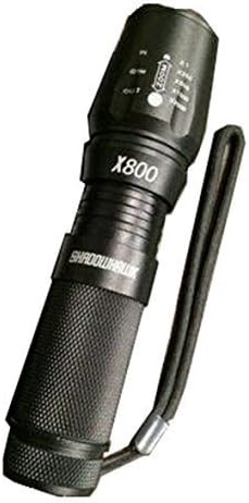 ShadowHawk X800 High Tactical Flashlight 800 Lumens x2000 With Case by ShadowHawk