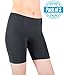 Sexy Basics Women's Cotton Stretch Active Slip Shorts | 3 Pack & 6 Pack Boy Short Boxer Briefs
