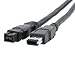 Citi Electronics FireWire 800 to 400 9 to 6 pin Cable (9pin 6pin) 6FT , IEEE-1394B Firewire 800 9-pin/6-pin Cable 6 FT GOLD TIP