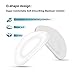 CHARMINER Eyeglass Nose Pads, Transparent Anti-Slip Nosepads, Stick on Anti-Slip Soft Silicone Adhesive Nose Pads for Eyeglass Glasses, Sunglasses(12 Pairs)