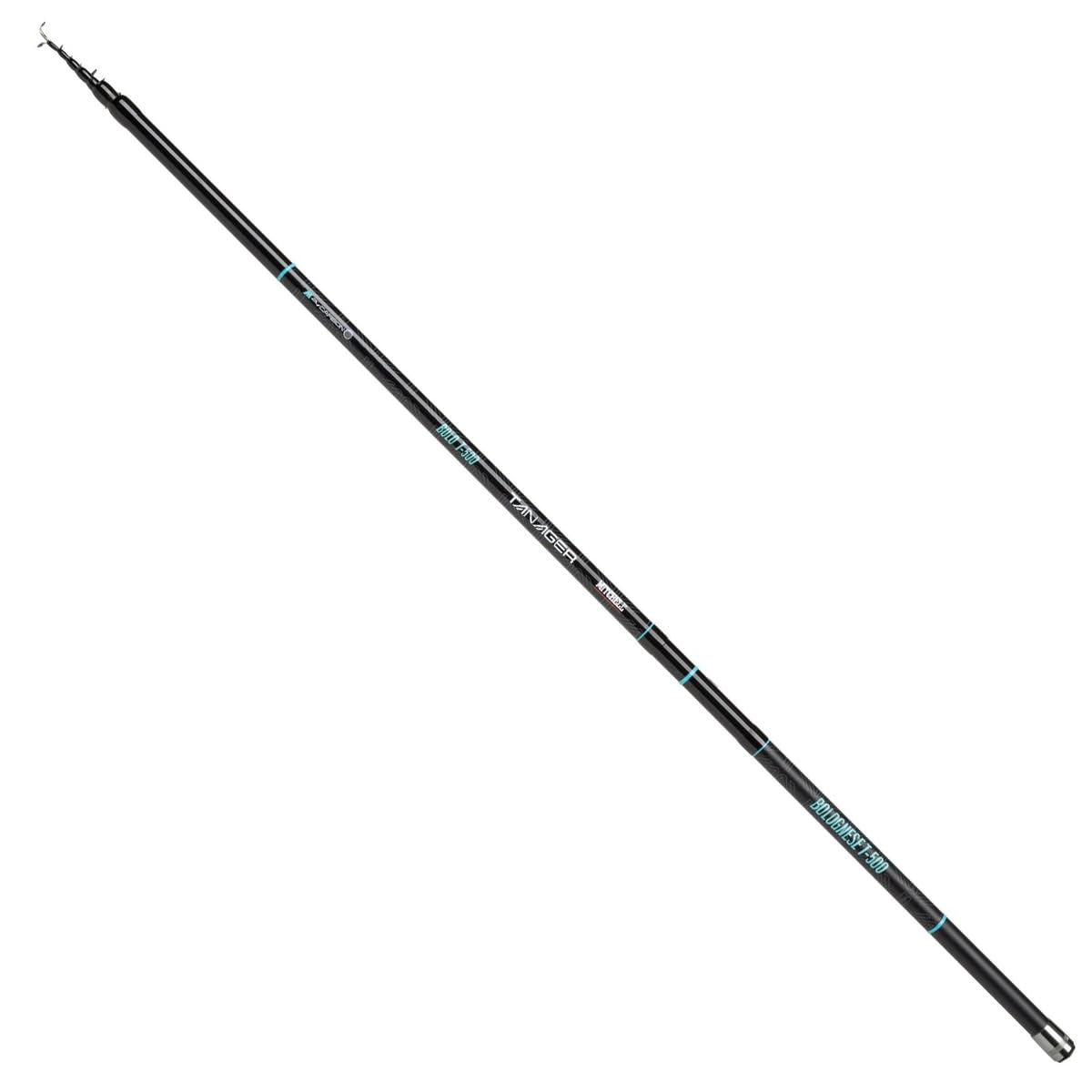 Mitchell Tanager 2 Bolo Rod, Fishing Rod, Coarse Rods, Sea - Inshore/Nearshore Fishing, Lightweight Bolognese Rod for Float Fishing - Trout, Unisex, Black, 5.00 m