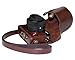 MegaGear "Ever Ready" Protective Dark Brown Leather Camera Case, Bag for Sony DSC-RX1 RX1