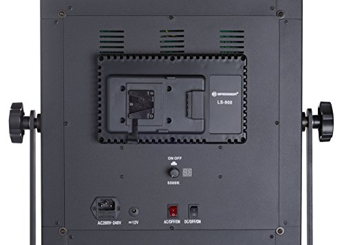 Bresser F000324 Fotostudio LS-900 LED Studiolampe Flächenleuchte 54W/8.860LUX – Bild 5