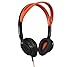 Philips ActionFit SHQ5200 on-ear sports Headband Headphones, Black/Orange