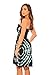 Riviera Sun 21612-GM-M Strapless Tube Short Dress/Summer Dresses Grey/Mint