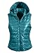 LE3NO Womens Zip Up Puffer Vest Jacket with Hood