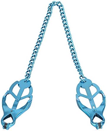 Adjustable Necklace multiple Color Butterfly Design stainless steel clip chain,body massage tool with clamps