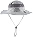 Camo Coll Outdoor UPF 50+ Boonie Hat Summer Sun Caps (One Size, Light Gray)