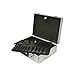 SRA Cases EN-AC-FG-A022 Silver Aluminum hard case, 18.1 x 13 x 6 Inches, Divides