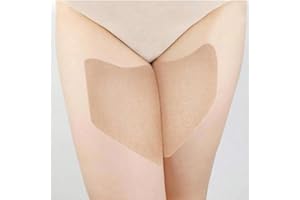 10Pcs Invisible Anti-Chafing Thigh Bands, Comfortable Inner Thigh & Calf Friction Protection Tape, Transparent Skin Friendly 