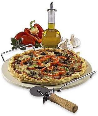 Sandra Lee 3 Piece Pizza Stone Set