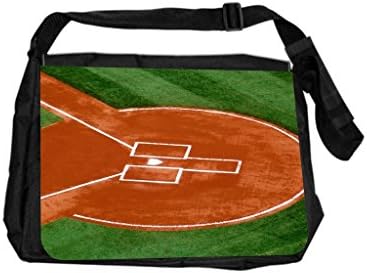 Baseball Home Plate Jacks Outlet TM Laptop Messenger Bag