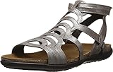 Naot Women's Sara Gladiator Sandal, Silver, 40 EU/9 M US