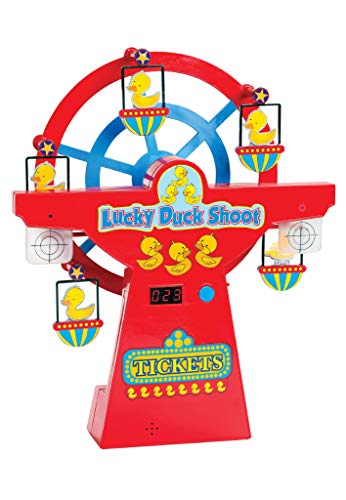 Lucky Duck Electronic Digital Light Up Musical Ferris Wheel Shooting Gallery Game