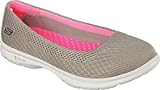 Skechers Performance Women's Go Step Primary Walking Shoe, Taupe Mesh, 6 M US