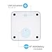 Bluetooth Smart Body Fat Scale Digital Weight Scale Body Composition Analyzer with ISO and Android App for Weight,Fat,Water,BMI,BMR,Muscle Mass,Bone Mass