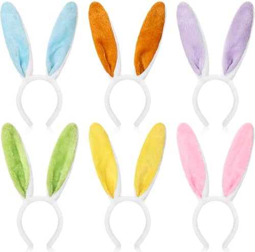 Diademas Con Orejas De Conejo De Pascua, Diademas Completas De Conejo Fiesta Jm Diademas Con Orejas De Conejo De Pascua, Diademas Completas De Conejo Fiesta Jm