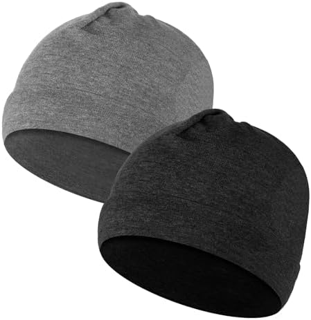 Amazon.com: Quacc Unisex Cotton Beanie Hat Thin Running Skull Cap