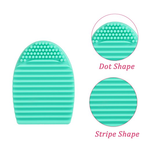 Makeup Washing Brush Cleaner Eggs Scrubber Tool for Cosmetic Brushes - Thumbnail 3