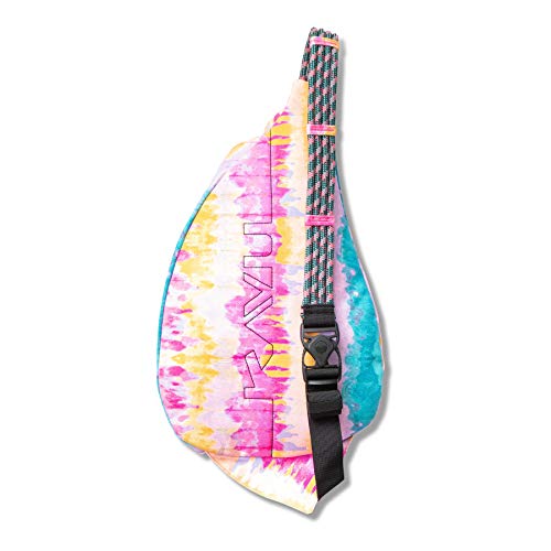 KAVU Original Rope Bag Compact Lightweight CrossbodySurf Tie Dye