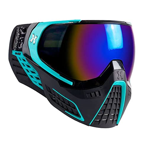 HK Army KLR Thermal AntiFog Paintball Mask Goggles Abyss (Black/Teal