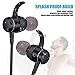 Bluetooth Headphones Wireless Headphones Magnetic Wireless Earbuds with HD Stereo in-Ear Sweatproof Bluetooth Earbuds Wireless Bluetooth Headphones with Mic and Volume Control for Sport Gym Workoutthumb 3