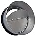 ALDES 4 Inch Round Spring Loaded Backdraft Damper - Professional Grade