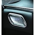 HAILWH Bling Accessories One-Click Start Ignition Circle Fit for Buick Lacrosse Automotive Interior Applique Wreath Decal Cover (Silver)
