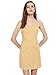 SweatyRocks Women's Sexy Spaghetti Strap Dress Casual Gingham Short Mini Dress