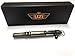 UZI Tactical Bolt Action Pen Refillable Ultra Durable Aircraft Aluminum Gun Metal Gray (Gun Metal)