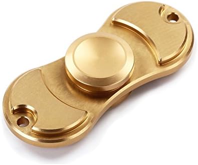 Gold Metal Fidget Spinner, Olaudem High Speed Hand Spinners 3 Min+ Spin Finger EDC Spinner Fidget Toys, Gift for Adults Kids ADHD, ADD, Reduce Stress, Killing Time