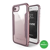 iPhone 7 Case, X-Doria Defense Shield Series - Military Grade Drop Tested Protective Case for Apple iPhone 7, [Rose Gold]