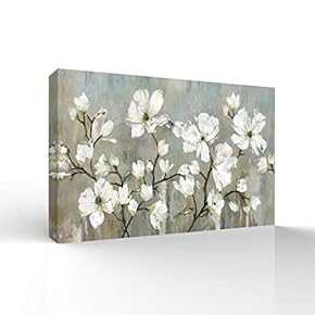 Wall26-Canvas Wall Art-Classcial Flower and Bird Painting-Giclee Painting Wall Art for Bedroom Living Room Home Decoration - 12x18 inches