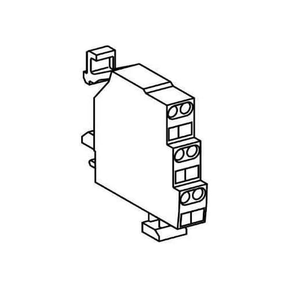 Schneider Electric 33171 1 LOW-LEVEL CARRIAGE SWICH (CONNECTED/DI, White