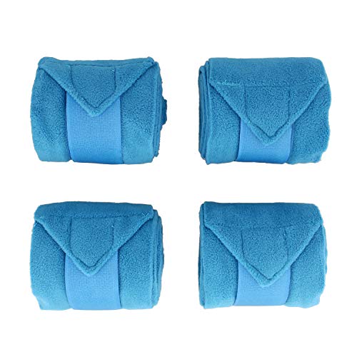 Rural365 Horse Polo Wrap, Horse Leg Wrap 4pk, Turquoise Horse Wrap