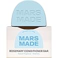 MARS MADE Rosemary Conditioner Bar - Soothing & Stimulating Natural Deep Conditioner for All Hair Types - Hair Growth Moisturizing Cleansing Solid Soap Bar Zero Waste, No Animal Trials 3.5 oz