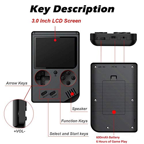 4 Handheld+Console+Classic+Birthday+Children