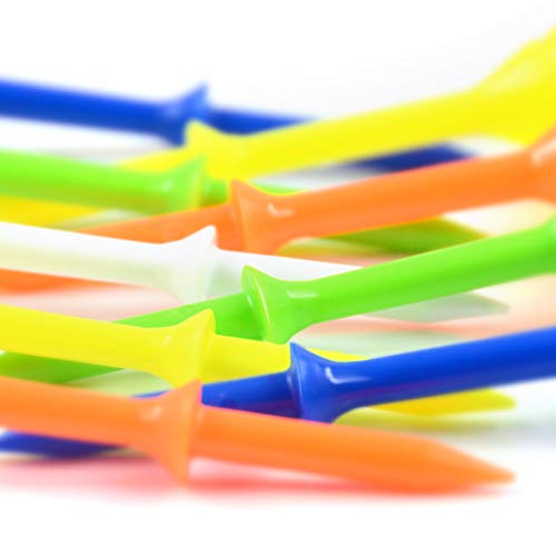 CHAMPKEY 31/4" Golf Tees 30 Pack｜Reduce Friction & Side Spin Golf