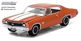 NEW 1:64 GREENLIGHT MUSCLE SERIES 18 COLLECTION - ORANGE 1972 CHEVROLET CHEVELLE SS Diecast Model Car By Greenlight
