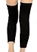 SEADEAR Winter Warm Thicken Wool Cashmere Knees Brace Support Pads Knee Warmers Sleeve Leg Warmers Protector for Women Men with Stylus Black